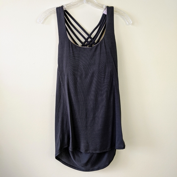 lululemon athletica Tops - Lululemon 6 Free to be Wild Tank grey